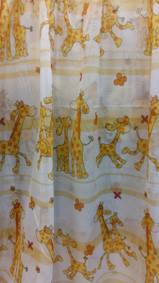 Fabrics for day curtains children - Fabric kapron