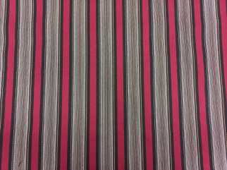 Fabric with strips for folk costume - fabrics shop Pluss Audums