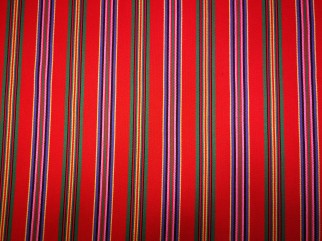 Fabric with strips for folk costume - fabrics shop Pluss Audums