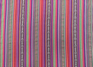 Fabric with strips for folk costume - fabrics shop Pluss Audums audums Tautas tērpiem-veikals pluss Audums