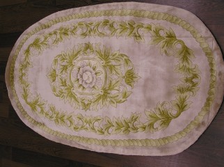 paklājs zīds, roku darbs