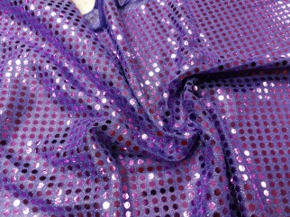 Fabrics with shine elements - fabric with glitter